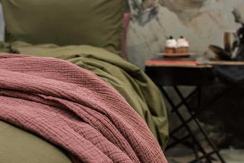 Medvilninė lovatiesė Orion Clay (molio), 2 nuotrauka