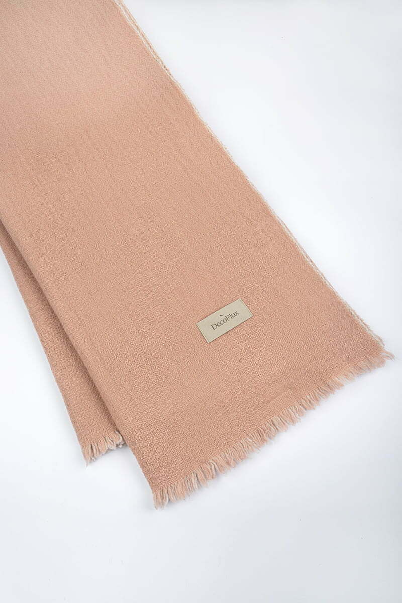 Soft Wool Merino vilnos pledas Rose Quartz, 4 nuotrauka