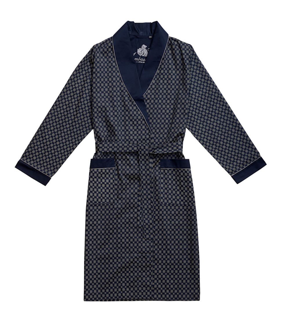 Chalatas Ambassador Dark Blue (tamsiai mėlyna), 5 nuotrauka
