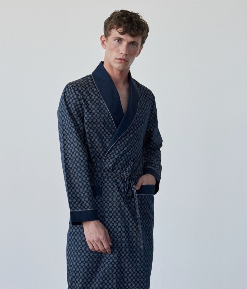 Chalatas Ambassador Dark Blue (tamsiai mėlyna)
