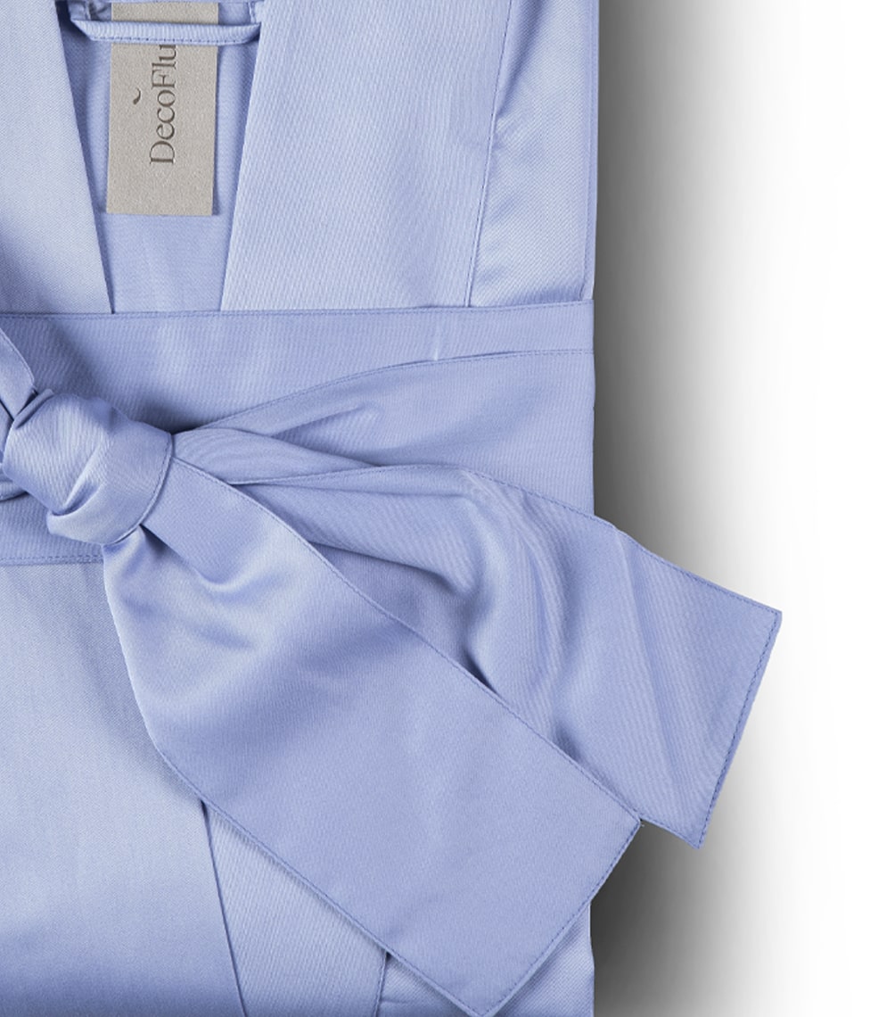Chalatas Kimono Solid Very Peri (violetinė), 6 nuotrauka