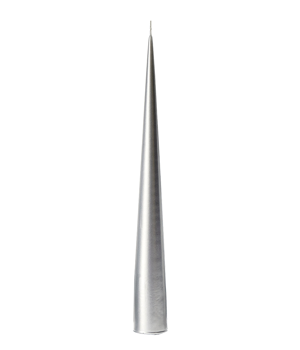 Žvakė Ester & Erik Pyramid Silver Metallic, 2 nuotrauka