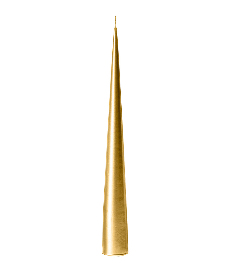 Žvakė Ester & Erik Pyramid Gold Metallic, 2 nuotrauka