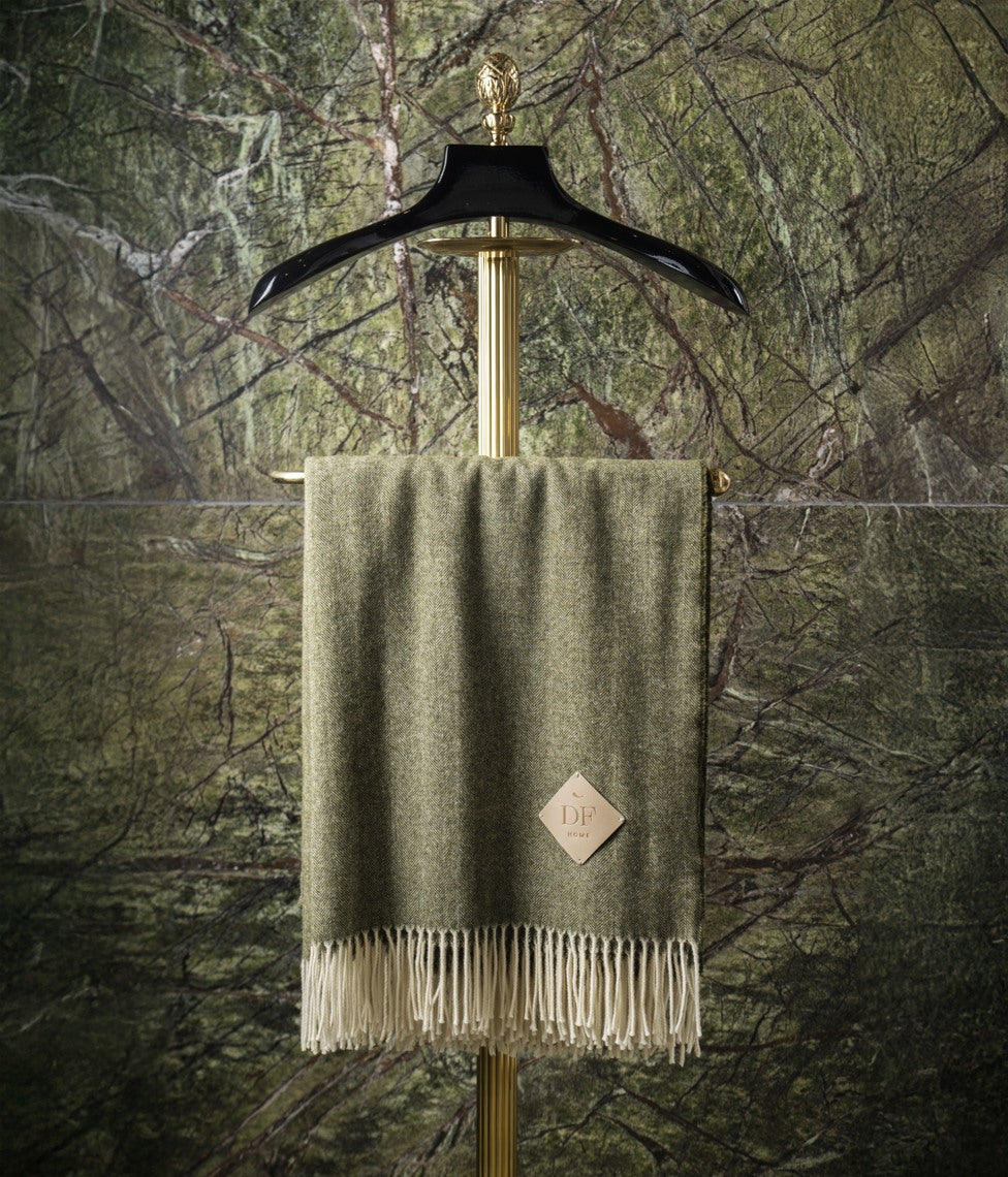 Pledas KASHWOOL Green (žalia)