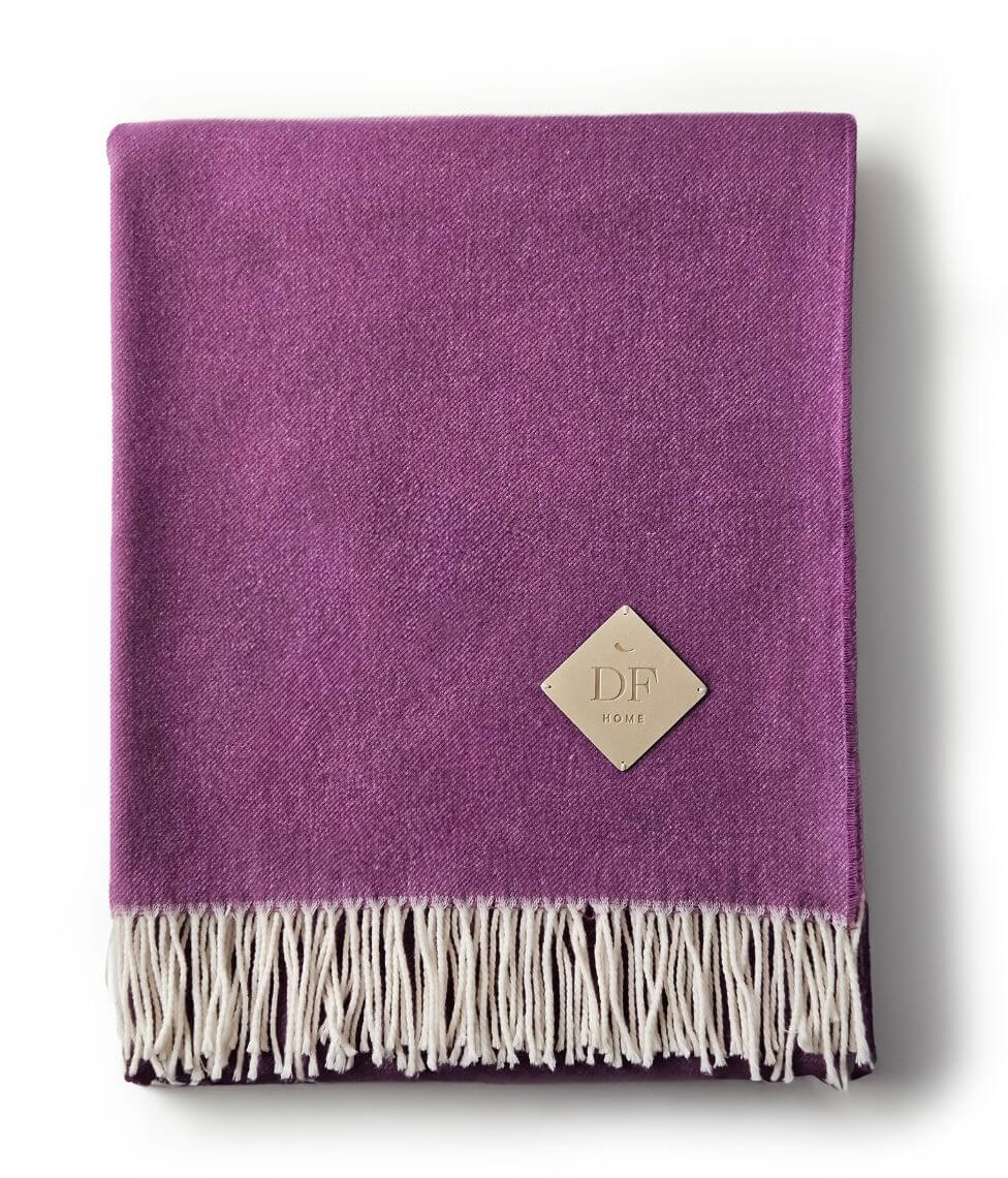 Pledas Double Sided Plum 130x180cm (slyvos)