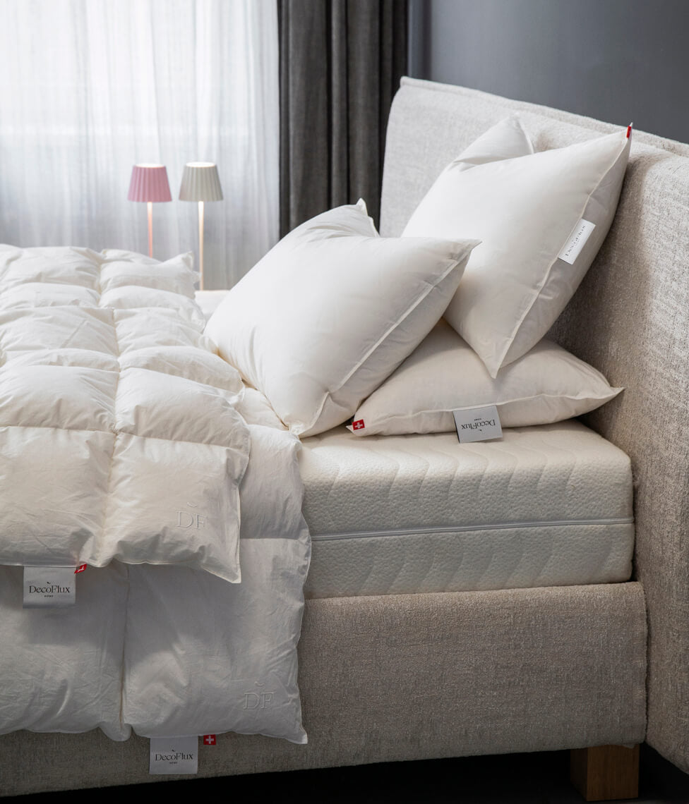 Vasarinė Pūkinė antklodė COMFORT Light (80% Ančių pūkai, 20% ančių plunksnos), 2 nuotrauka