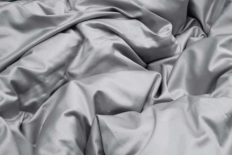 Satino patalynės komplektas Solid Silver Chalk (sidabrinė kreida), 5 nuotrauka