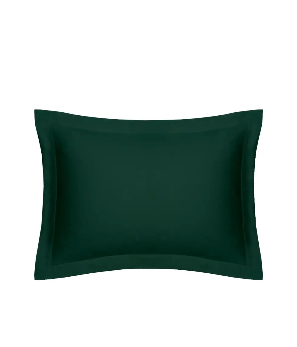 Satino pagalvės užvalkalas Solid Royal Green (žalia)