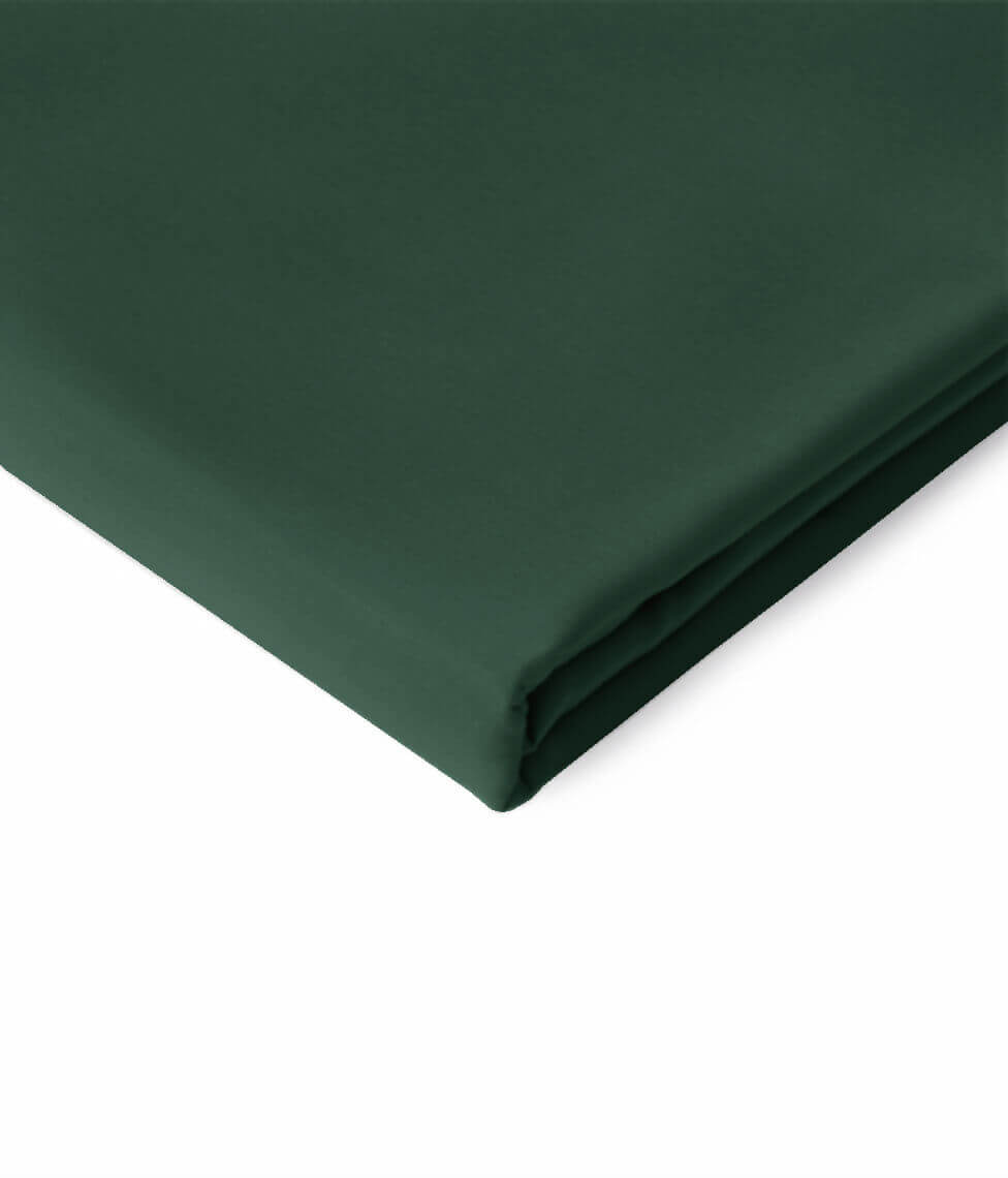 Satino paklodė be gumos Solid Royal Green (žalia)