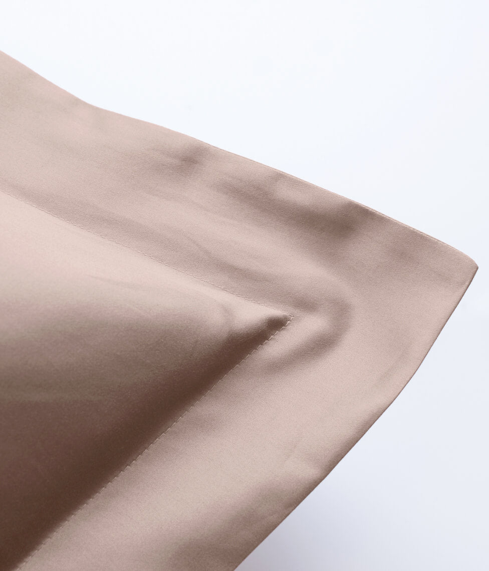 Satino pagalvės užvalkalas Solid Nude Rose (rausva), 2 nuotrauka