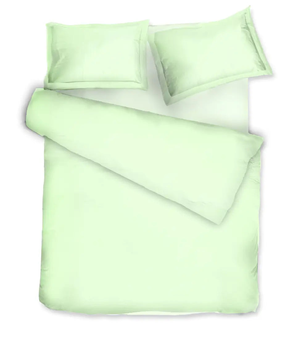 Satino patalynės komplektas Solid Sweet Lime (saldžiojo laimo), 2 nuotrauka