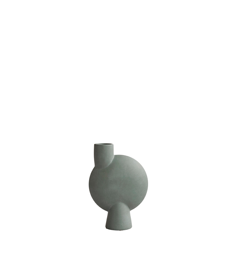 Vaza Sphere Bubl Medio Agave Green