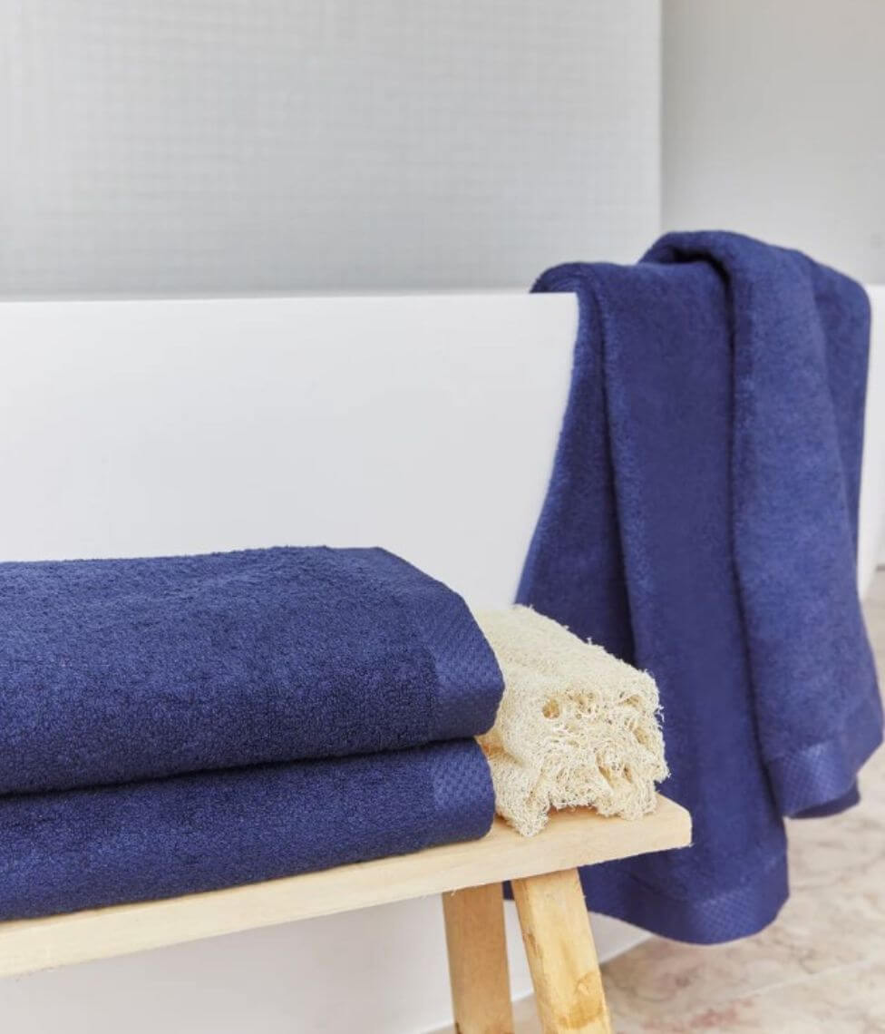 Vonios rankšluostis Luxus Cobalt Blue (mėlyna), 2 nuotrauka