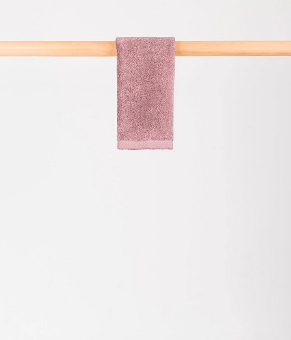Vonios rankšluostis Luxus Dusty Rose (rausva), 2 nuotrauka