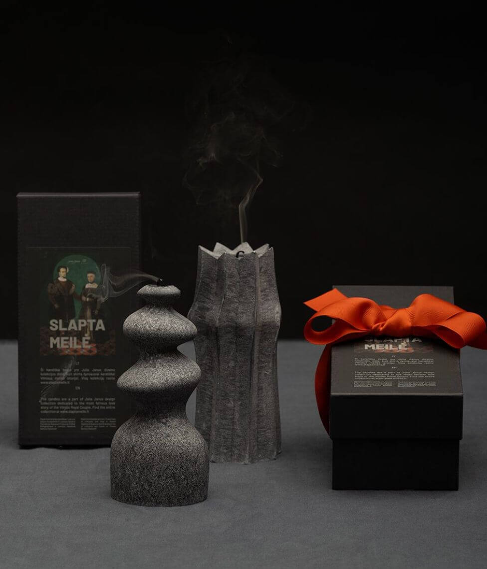 Žvakė Karalienė Barbora, Anthracite, 4 nuotrauka