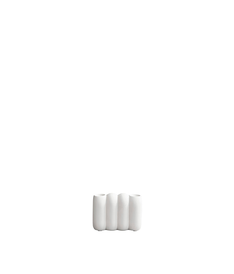 Žvakidė Tube Mini Bone White, 2 nuotrauka