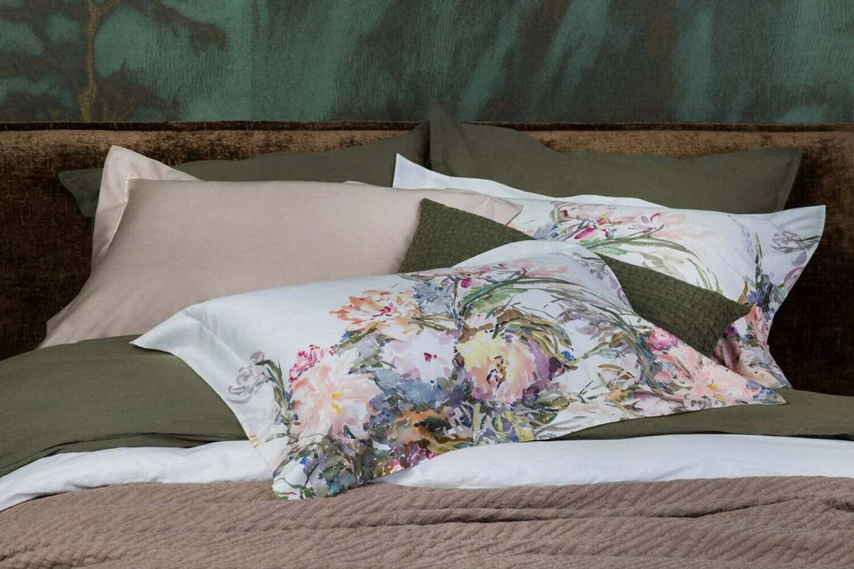 Satino patalynės komplektas Floral Sense by Kmieliauskaitė (marga), 4 nuotrauka