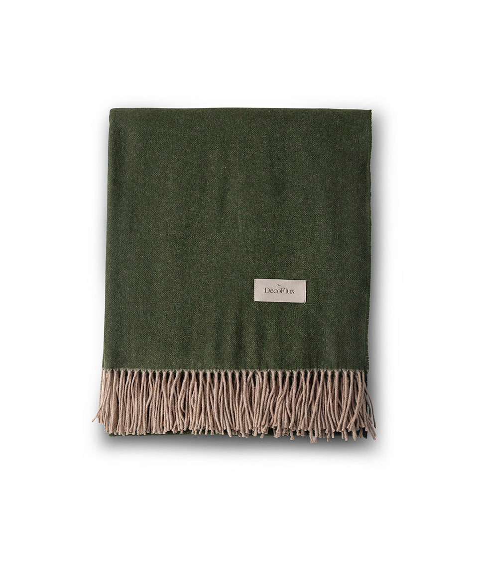 Pledas KASHWOOL Forest 130x180cm (žalia)