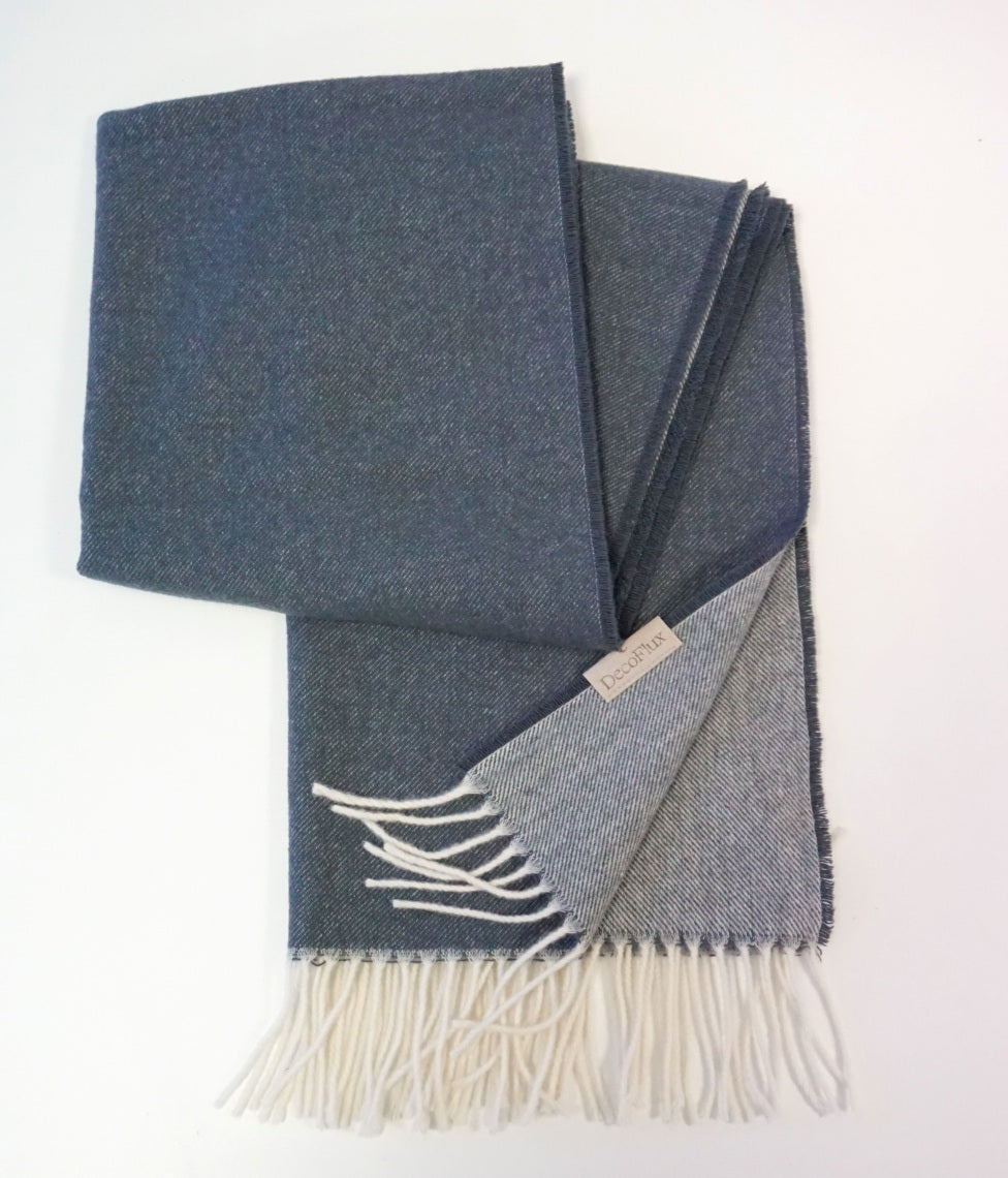 Šalikas Luna Denim Blue, 2 nuotrauka