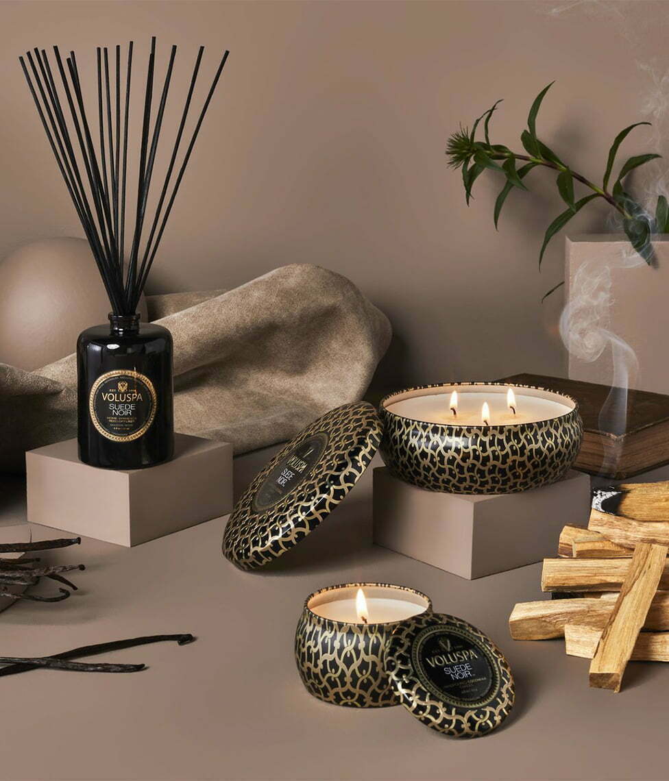 Voluspa namų kvapas Suede Noir, 2 nuotrauka