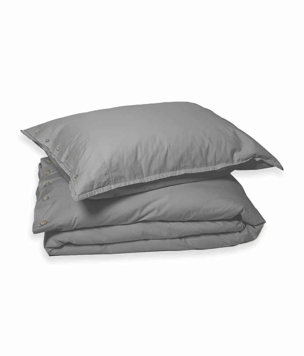 Perkelio patalynės komplektas Casual Slate (pilka), 2 nuotrauka