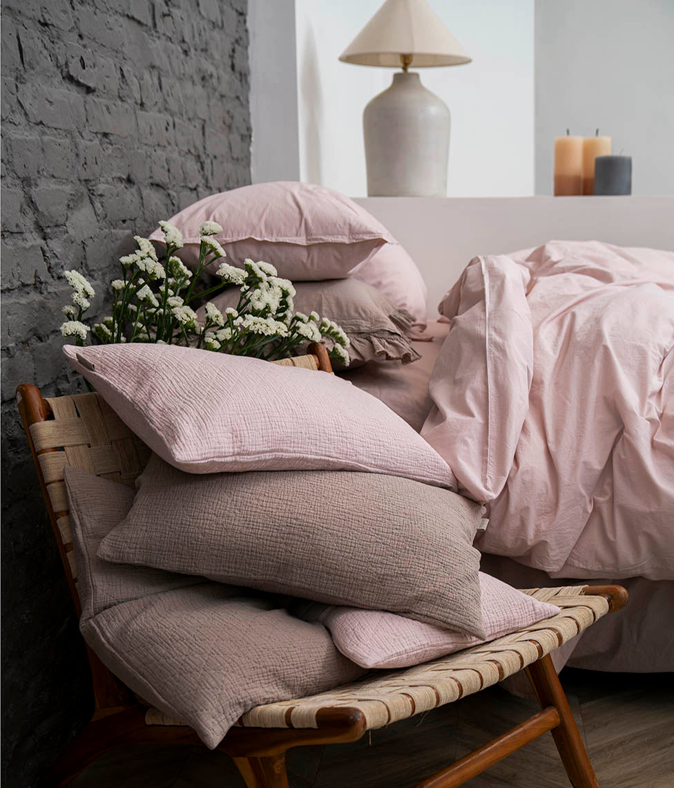 Perkelio patalynės komplektas Casual Angel Pink (rausva), 2 nuotrauka