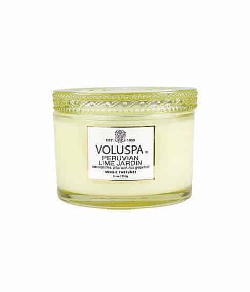 Voluspa žvakė stikle Peruvian Lime Jardin Boxed