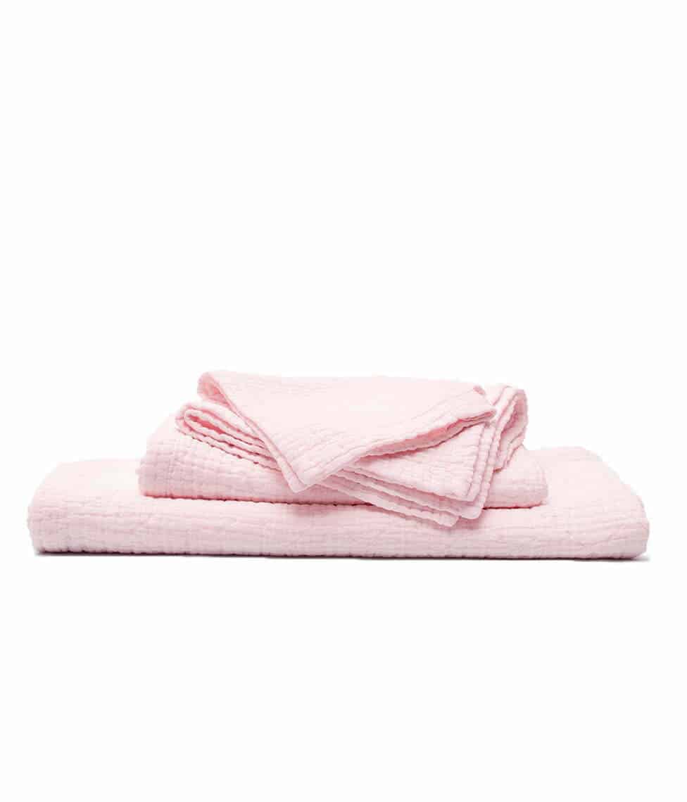 Vonios rankšluostis Orion Angel Pink (rausva), 4 nuotrauka