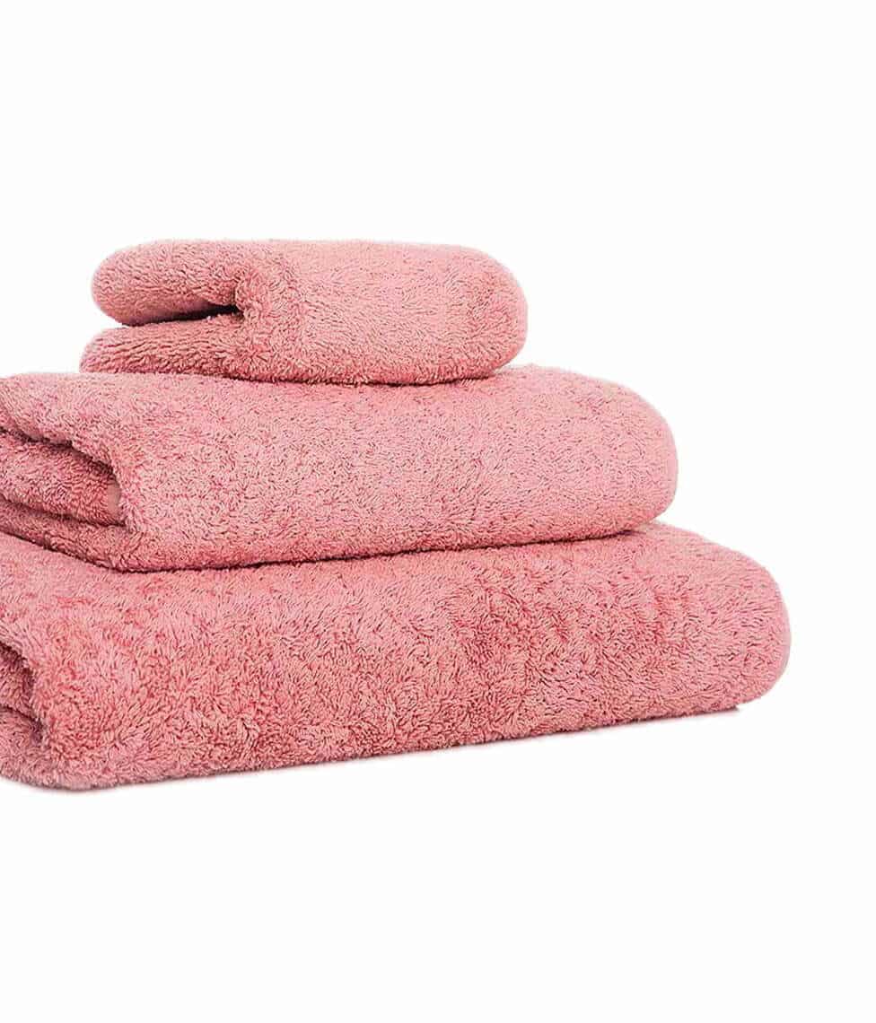 Vonios rankšluostis Plain Soft Blush (rausva), 4 nuotrauka