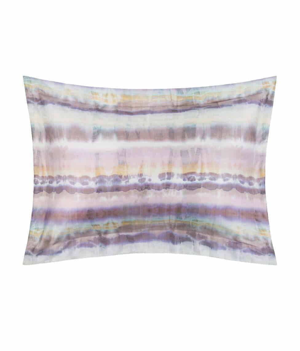 Satino pagalvės užvalkalas Batik Waves (marga)