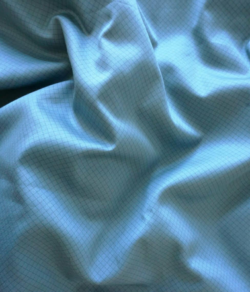 Satino patalynės komplektas Emerald Blue (mėlyna, smaragdo), 2 nuotrauka