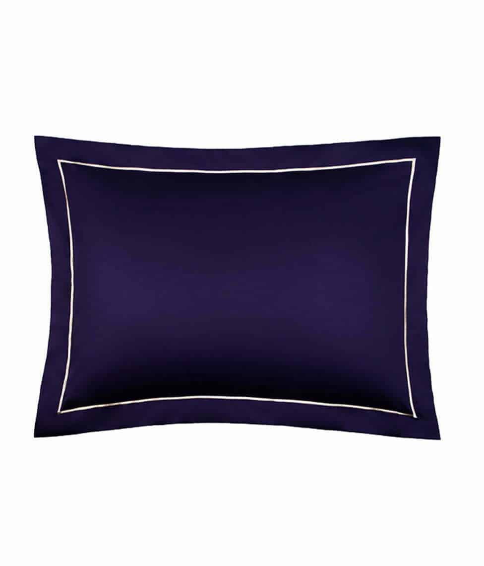Satino pagalvės užvalkalas Navy Blue (mėlyna), 2 nuotrauka