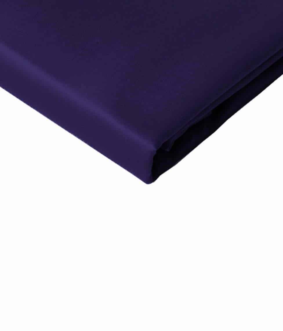 Satino paklodė be gumos Solid Navy Blue (mėlyna)