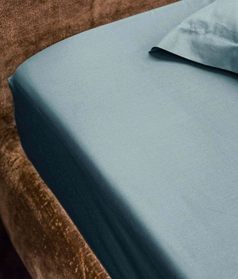 Satino paklodė su guma Solid Grey (pilka), 3 nuotrauka