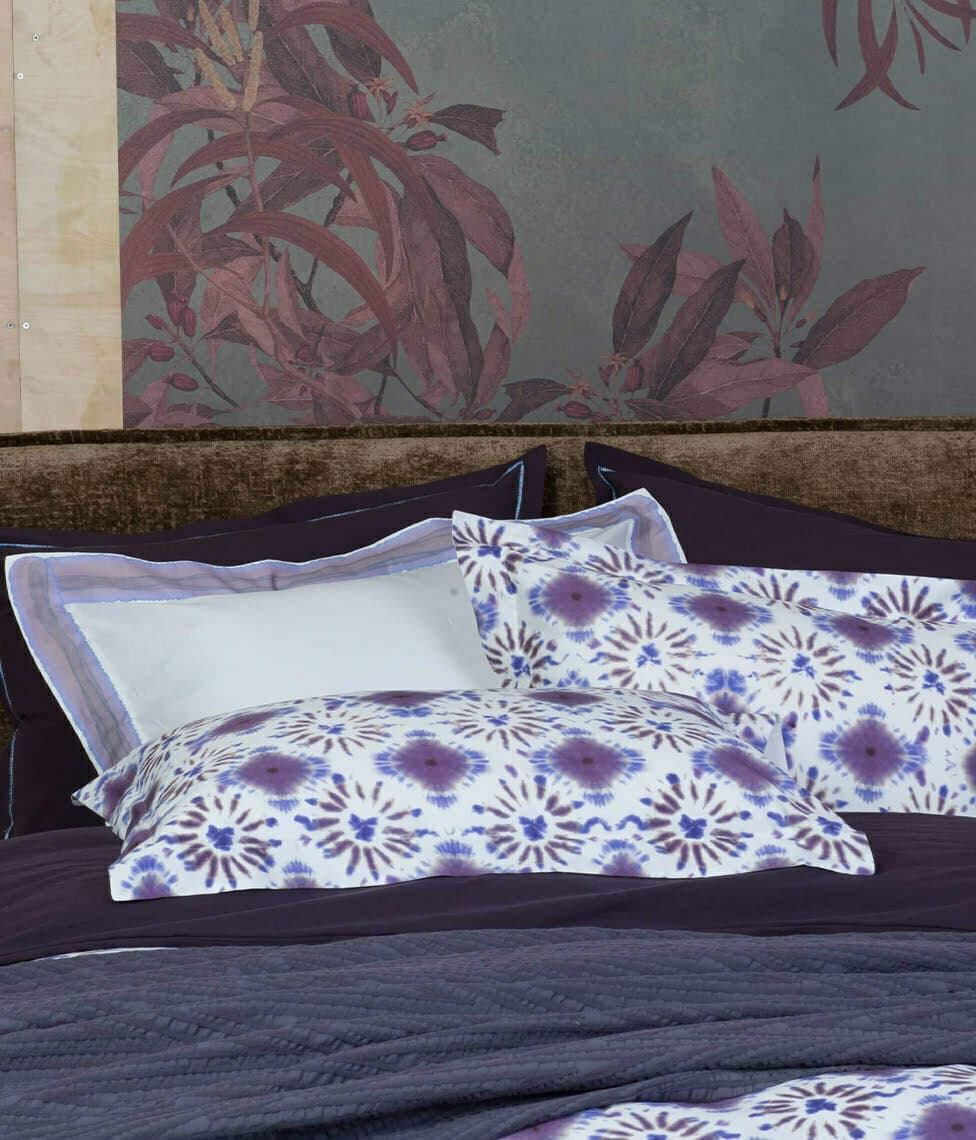 Satino pagalvės užvalkalas Batik (marga), 2 nuotrauka
