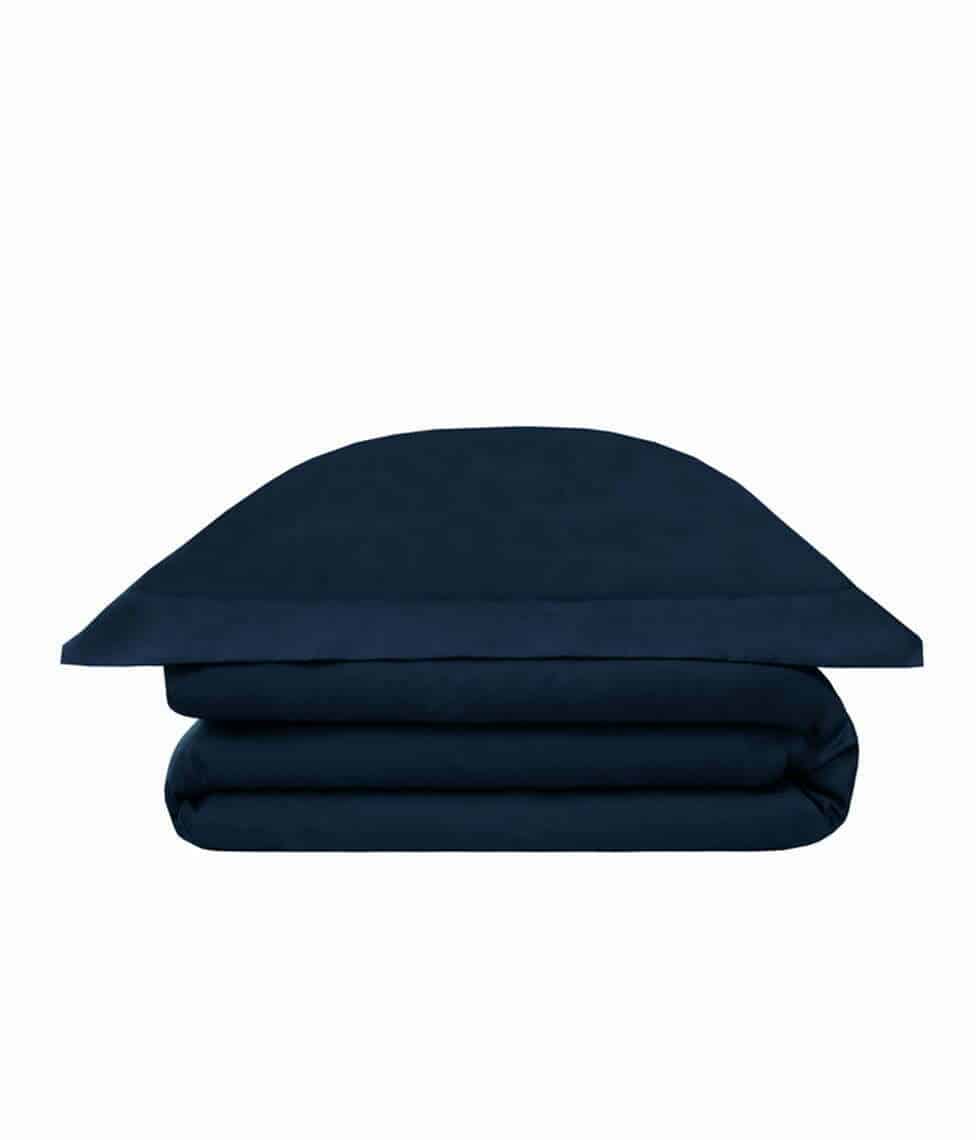 Satino patalynės komplektas Dark Blue (mėlyna)