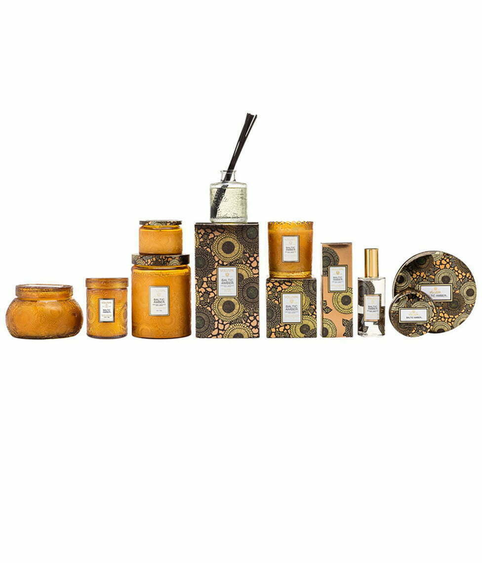 Voluspa maža žvakė metale Baltic Amber, 2 nuotrauka