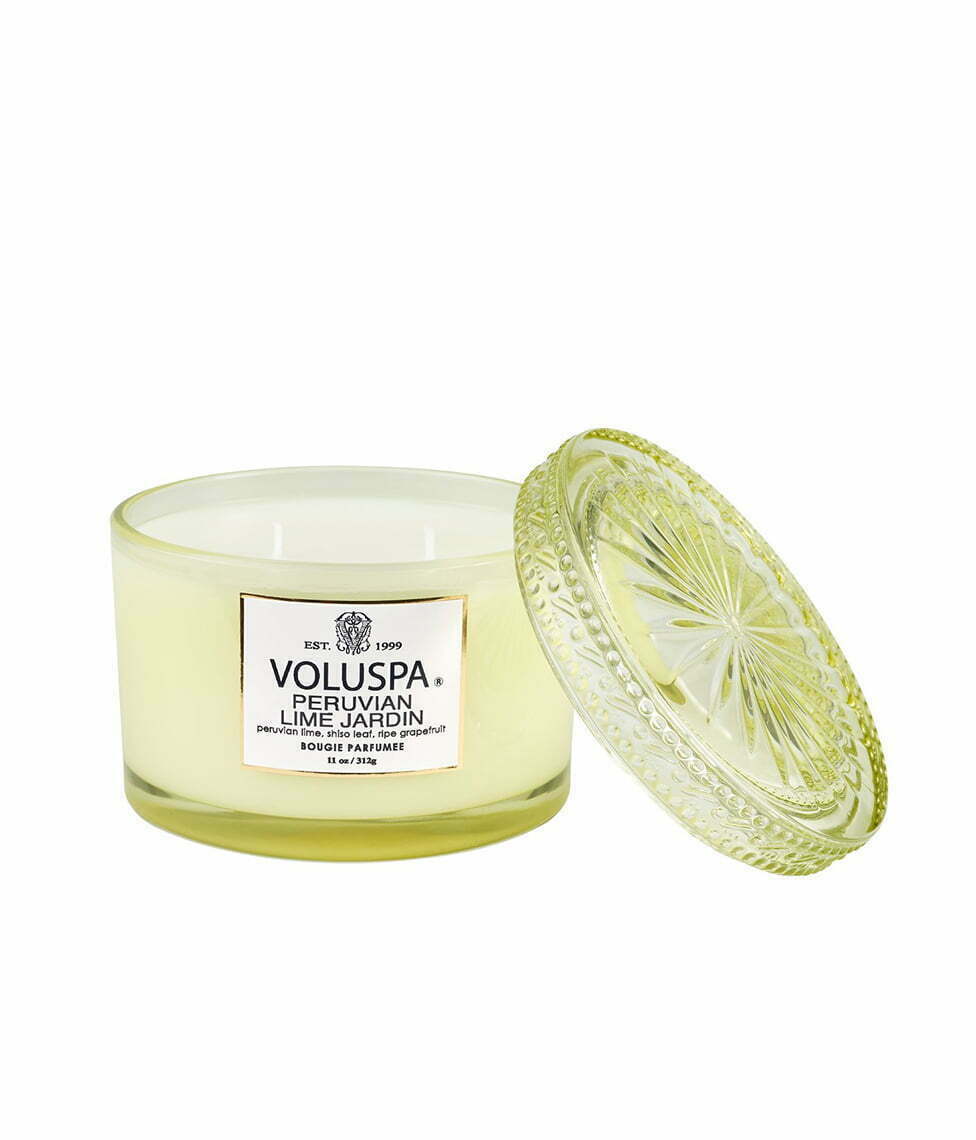 Voluspa žvakė Vermeil Peruvian Lime Jardin, 2 nuotrauka