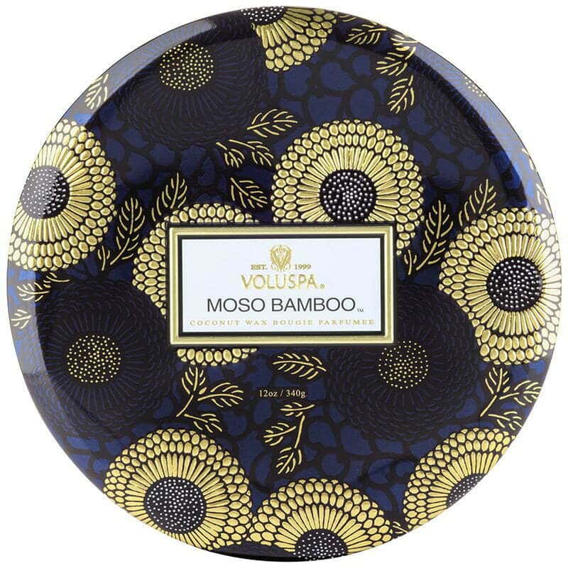 Voluspa maža žvakė metale Moso Bamboo, 3 nuotrauka