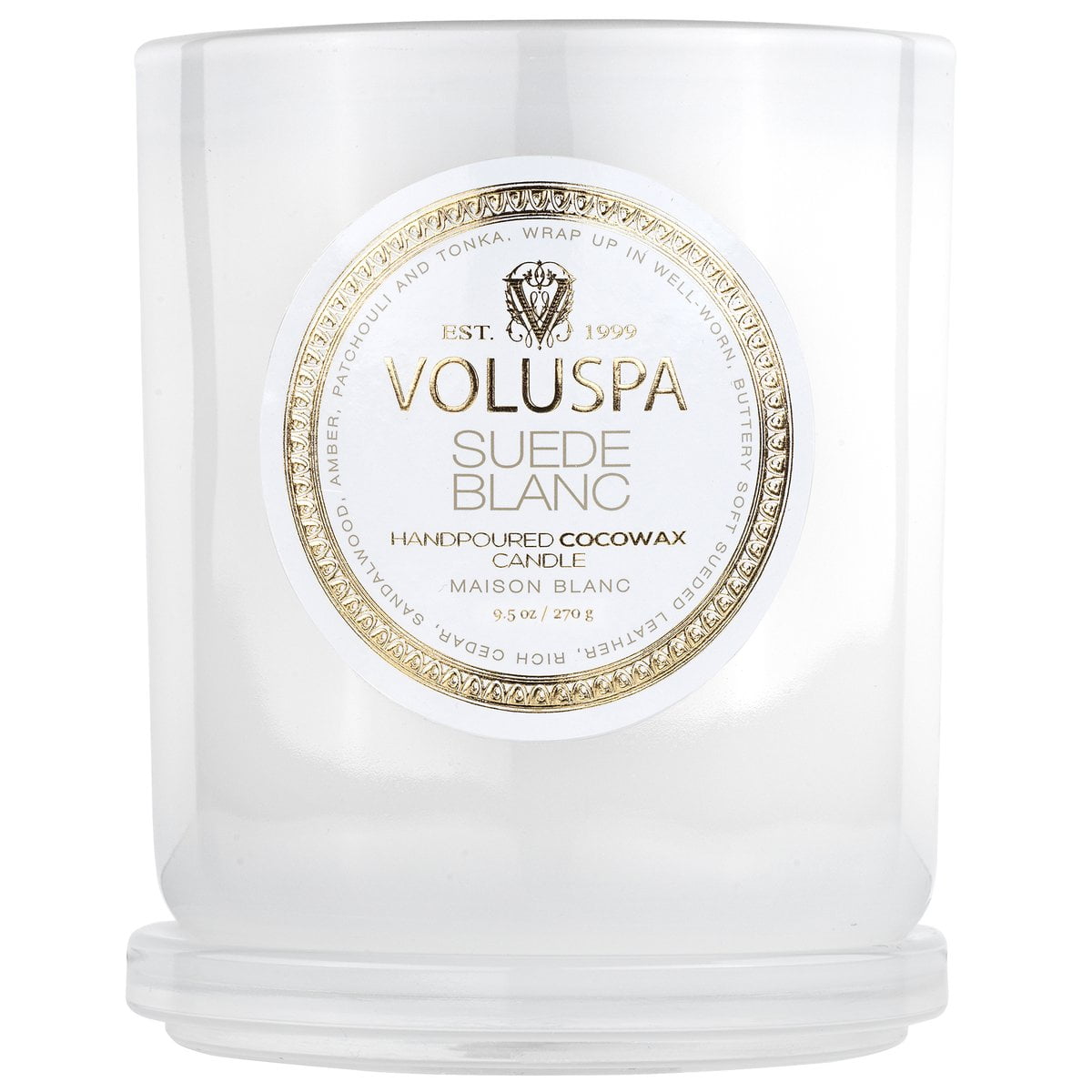 Voluspa žvakė Suede Blanc, 4 nuotrauka