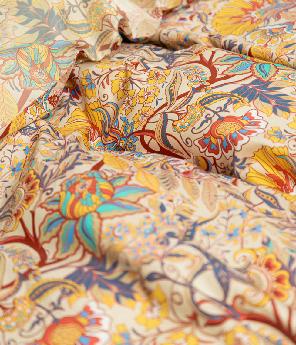 Satino patalynės komplektas Boho & Boho Back (marga), 7 nuotrauka