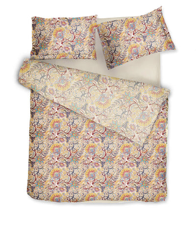 Satino patalynės komplektas Boho & Boho Back (marga)