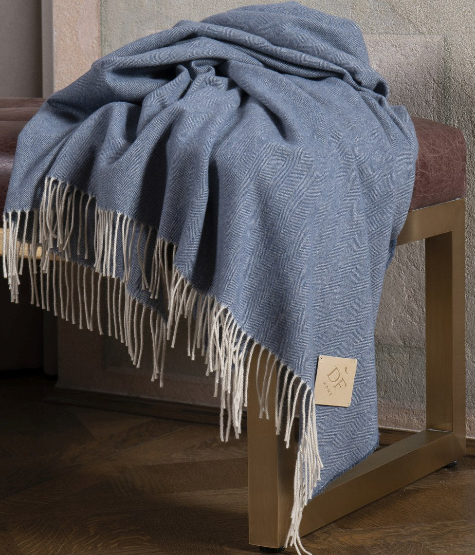 Pledas KASHWOOL Blue Sky 130x180cm