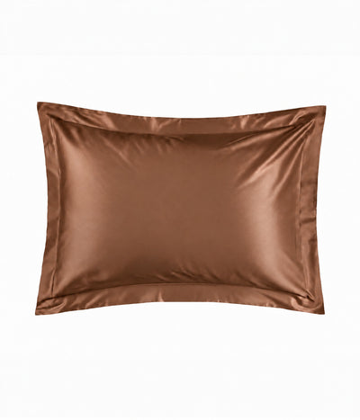 Satino pagalvės užvalkalas Solid Caramel