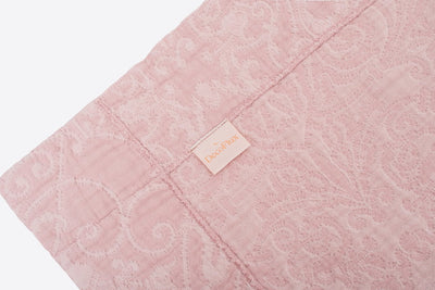 Medvilninis chalatas Versailles Angel Pink (rausva), 7 nuotrauka