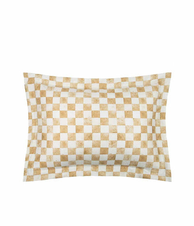 Satino patalynės komplektas Chess Master Ochre (ochros), 3 nuotrauka
