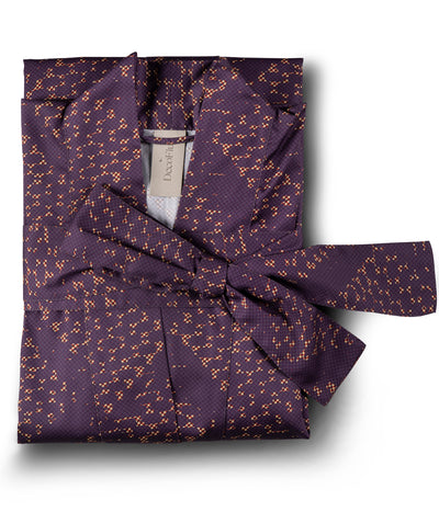 Chalatas Kimono Mesh (violetinė), 4 nuotrauka