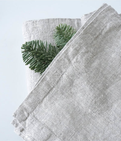 Stalo servetėlė Frost Natural Silver (pilka), 5 nuotrauka