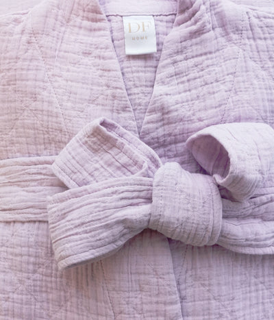 Chalatas Orion Solid Pink Mist (rausva), 2 nuotrauka