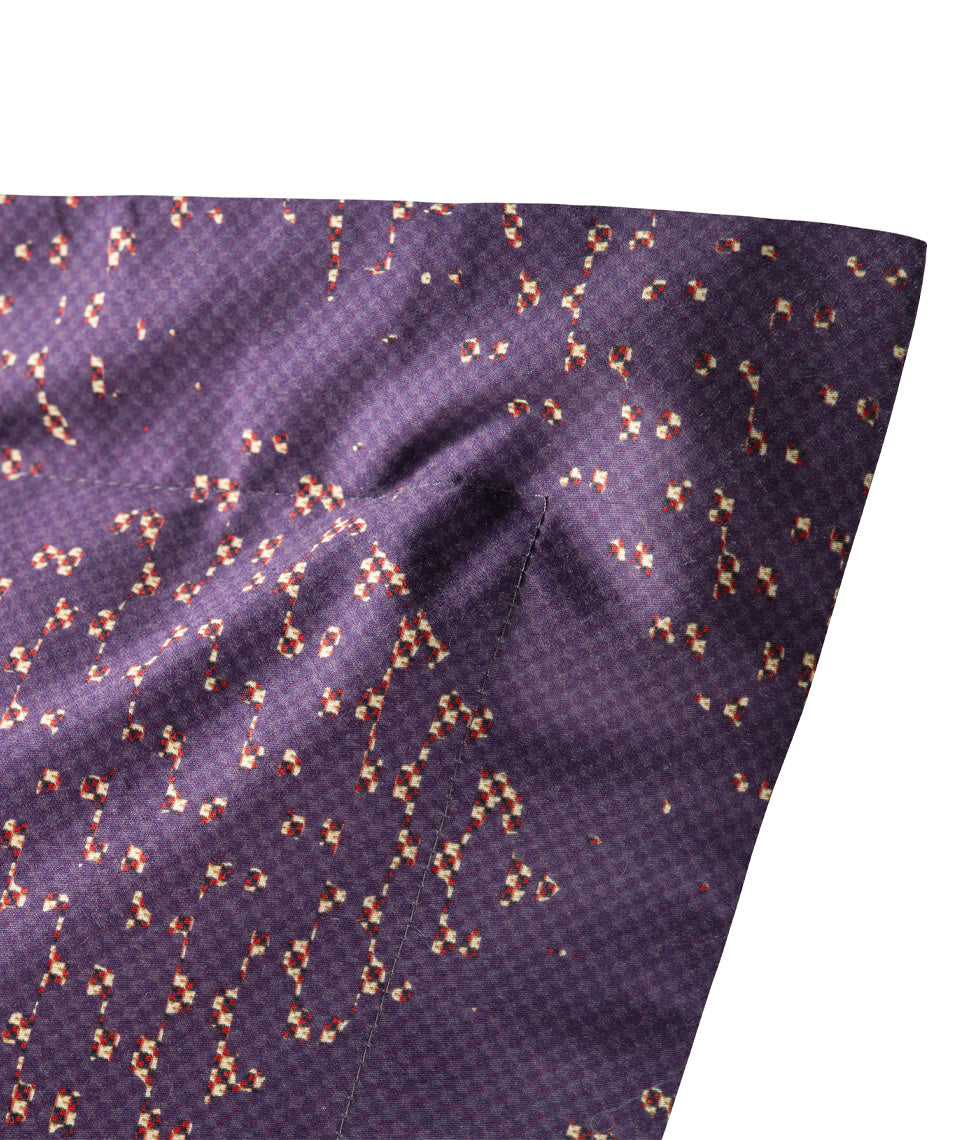 Satino pagalvės užvalkalas Mesh/Mesh back (marga), 2 nuotrauka